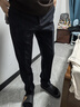 九牧王2026春夏新款 商务正装男士垂感西裤男 通勤直筒合体防皱工装长裤 黑色标准版 【经典热销】  34 码=腰围2.58尺86厘米 实拍图