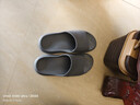 京东京造【3.5cm踩屎感】eva厚底拖鞋男士防臭休闲凉拖鞋 碳灰 44-45 实拍图