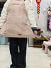 光多拉防水围裙厨房防油污家用做饭无袖工作服男士女士通用家务清洁粉色 实拍图