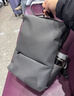 小米（MI）经典商务双肩包简约商务笔记本电脑背包男女学生书包黑色 实拍图