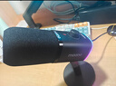 闪克（maono）动圈麦克风电脑直播游戏电竞降噪话筒唱歌录音usb内置声卡手机收音麦闪客PD100XT(光圈版) 实拍图