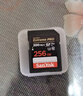 闪迪（SanDisk）256GB SD内存卡 4K V30 U3 C10 相机存储卡 读速200MB/s 写速140MB/s 微单/单反相机内存卡 实拍图