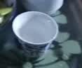 拜杰温酒器烫酒壶黄酒白酒清酒温酒器中式酒具套装陶瓷富贵花款半斤装 实拍图
