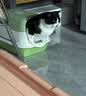 疯狂的主人全封闭式猫砂盆防外溅防臭异味猫厕所猫沙盆猫咪屎盆宠物用品 实拍图