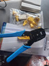 网线钳水晶头压线钳套装工具包专业级六类网络水晶钳手动对接头 三用网线钳实惠套装142件套 实拍图