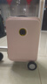 爱尔威（Airwheel）电动行李箱可骑行智能拉杆登机箱可坐可代步20英寸 SL豪华版一粉 实拍图