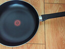 炊大皇平底锅不粘锅牛排煎蛋烙饼煎锅带盖28cm电磁炉通用中国红ZH28JG 实拍图