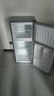 美的（Midea）112L两门小冰箱灰色双温小冰箱迷你家用宿舍租房灵活摆放节能低音深冷速冻 BCD-112CM 实拍图