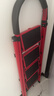 忆琳居梯子家用安全人字梯折叠梯伸缩多功能楼梯便捷扶梯加厚红色四步 实拍图