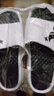 【2024】新款家居男款室内厚底浴室居家拖鞋夏季外穿洗澡防滑男士 1/多加】3621】白色 42-43 【适合41-42】 实拍图