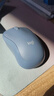 罗技（Logitech）M221 轻音鼠标 无线鼠标 办公鼠标 对称鼠标 带无线微型接收器 雾霭蓝 实拍图