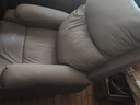 优兰森头等太空单人沙发舱电动按摩靠背躺椅摇椅懒人沙发电竞单人沙发椅 【手动+可躺】猫抓皮都市灰 实拍图