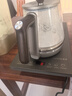 FUNORK全自动上水电热水壶煮茶烧水一体机茶台泡茶烧水壶茶几茶桌嵌入式抽水电茶壶茶具套装 1L 钛灰色-双壶上水煮茶款（37*20cm） 实拍图