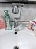 科固（KEGOO）机械臂不锈钢水龙头洗脸盆面盆洗手池 卫生间浴室冷热招财猫K1057 实拍图