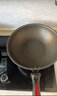 炊大皇炒锅不粘锅少油烟平底锅多用煎炒锅电磁炉通用健康 34cm 实拍图