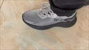 361°鞋子男款运动鞋男跑步鞋春夏季新款网面透气防滑耐磨透气通勤男鞋 冷雾灰/烟灰-3 42 实拍图