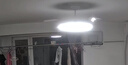 欧普照明（OPPLE）风扇灯吊扇灯遥控LED照明Ra98餐厅卧室吊灯变频低噪包安装 冰风白 实拍图