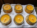福澤天下酥油灯24小时家用无烟浪漫香薰蜡烛长明莲花灯6个装黄色 实拍图
