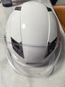 野马（YEMA）3c认证329S电动摩托车头盔男夏季双镜片半盔女夏天防晒安全帽 均码 白色配透明短镜 实拍图