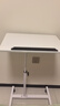 可移动边几茶几卧室床边电脑桌置物架客厅沙发家用可升降小桌子 【升降折叠床边桌】暖白色-万向轮 实拍图