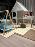 蔻丝（ColesHome）前景透明猫咪猫笼别墅厕所一体猫别墅一室一厅一卫自由大空间 透气别墅款双层【106*36*106cm】可置物 下单送净味球 猫厕款：裸笼+猫砂盆+猫砂铲+逗猫棒+净味球（1包6 实拍图