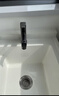 hawen面盆水龙头洗脸盆家用洗手池洗漱台卫生间浴室抽拉式冷热双控龙头 枪灰丨面盆抽拉水龙头丨洁面漱口 配80cm冷热管丨拒绝生锈漏水 实拍图