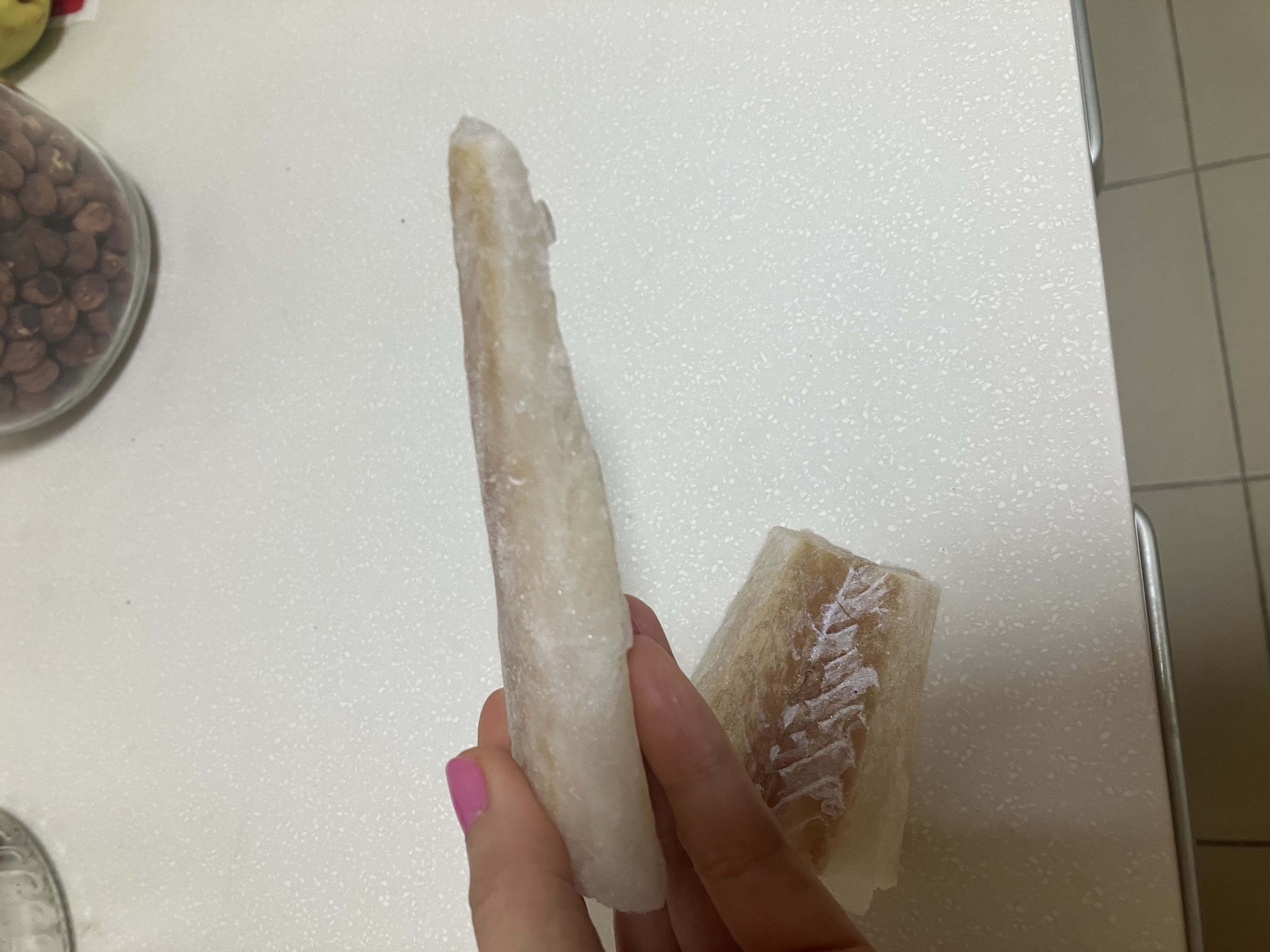 卖鱼七郎深海真鳕鱼块净重200g 去皮刺纯肉中段 实拍图
