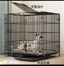 腆宠狗笼猫笼 狗笼子中小型犬带厕所幼犬狗窝猫笼子大号家用围栏兔笼 实拍图