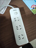 得力（deli）3C认证国标安全插座 插排/插线板/接线板/排插/拖线板 总控开关 儿童保护门 3组合孔2米 18274 实拍图