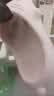 明星同款 高颜值2代萌鲨鱼厚底增高拖鞋防滑户外多巴胺拖鞋女士 粉色【建议拍大一码】 40-41 实拍图