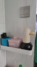 懒角落 卫生间置物架免打孔壁挂浴室置物架厕所收纳挂架带挂钩 30CM 实拍图