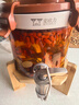 麦欧力（MYONLY）泡酒容器高档泡酒专用玻璃瓶装酒缸存酒坛子密封酒桶储药酒罐空瓶 5斤升级瓷芯龙头竹架2.5L 实拍图