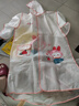 牧萌儿童雨衣男童女童防水全身雨披幼儿园小学生雨具 粉色草莓兔 2XL 实拍图