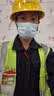 浩赢 男女工作服工地耐磨春秋冬季工厂汽修长袖上衣劳保服定制绣字 小拉锁翻领藏蓝色 180-套装（上衣+裤子） 实拍图