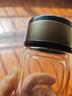 【京东物流配送】高硼硅双层玻璃杯大容量泡茶杯水杯子茶水分离杯 【双层加厚】茶杯350ml1只 实拍图