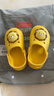 牧童儿童拖鞋夏男宝宝洞洞鞋软底女童卡通洗澡婴幼儿家居鞋奶狮黄170 实拍图