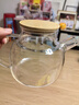 京东京造 凉水壶 高硼硅玻璃茶水分离冷水壶泡茶杯大容量1.2L 实拍图