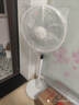 艾美特（AIRMATE）2026新款电风扇家用大风量智能遥控卧室轻音直流变频落地扇七叶空气循环摇头节能小风扇FS35-RD136 实拍图