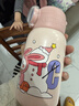 富光儿童保温杯壶男女304大容量带吸管双盖上学小学生水杯子粉色550ml 实拍图