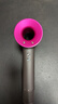 戴森（DYSON）HD15 高速吹风机 Dyson Supersonic 电吹风 负离子 速干护发 多风嘴 礼物推荐 HD15紫红色 实拍图