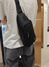 七匹狼（SEPTWOLVES）男士单肩斜挎包防水牛津布潮牌胸包男生通勤随身斜肩背包男运动包 款式二风尚款 实拍图