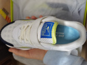 江博士学步鞋运动鞋春季男女复古魔术贴儿童鞋2B16A1023AM米/绿/蓝30码 实拍图