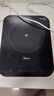 美的（Midea）电磁炉电陶炉 家用大功率 2200W 恒匀火技术 智能定时  火锅炒菜套装微晶面板C22-WH2237 实拍图