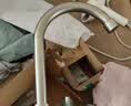 九牧王世家全铜厨房水龙头冷热水槽洗菜盆二合一洗碗池全铜单冷不锈钢龙头 [全铜]精品大弯-单冷 [不配进水管] 实拍图