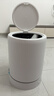 宅丽仕垃圾桶按压开盖14L圆柱形白色家用厨房卫生间厕所卧室气压铺袋 实拍图