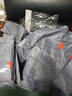 领灿 劳保工作服男装耐脏耐磨男士工服春秋工装套装工服长袖上衣定制 丝A518灰色 L /170【120-135斤】 套装 实拍图
