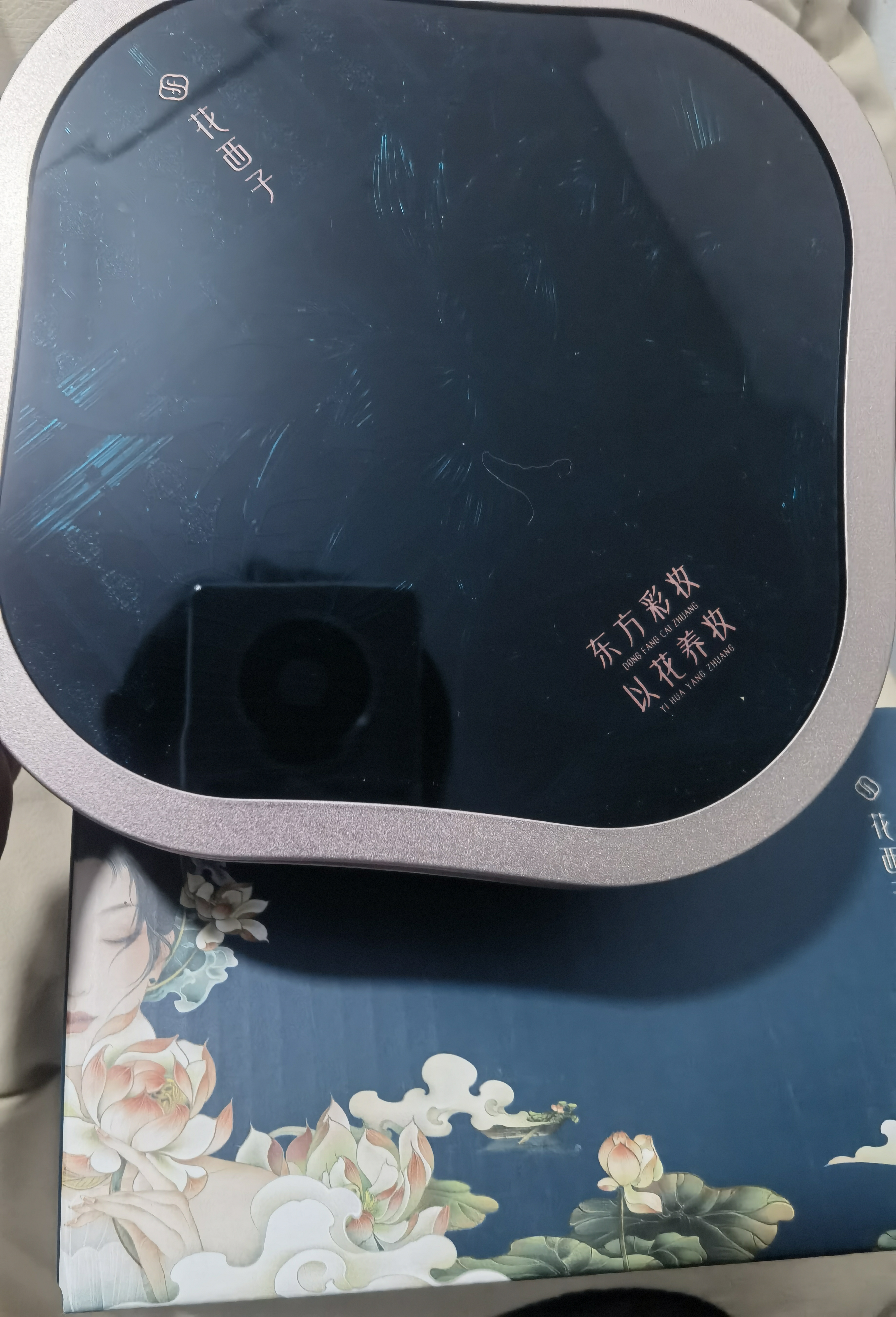 花西子【定底组合】好气色防晒粉饼+气垫 1+1 遮瑕提亮不脱妆生日礼物女 实拍图