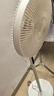 美的（Midea）【幸运草安睡2.0 MAX】一键闪装/直流变频家用轻音电风扇语音遥控落地扇 大风量一级能效卧室电扇 实拍图