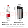 特百惠（Tupperware）茶韵500ml塑料杯男女士学生运动水杯子大容量泡茶杯 酷炫黑 实拍图