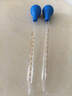 江玻玻璃刻度滴管胶头吸管滴管实验室移液管一次性取样管药水化妆品 玻璃刻度滴管10ml【带蓝吸球】 实拍图